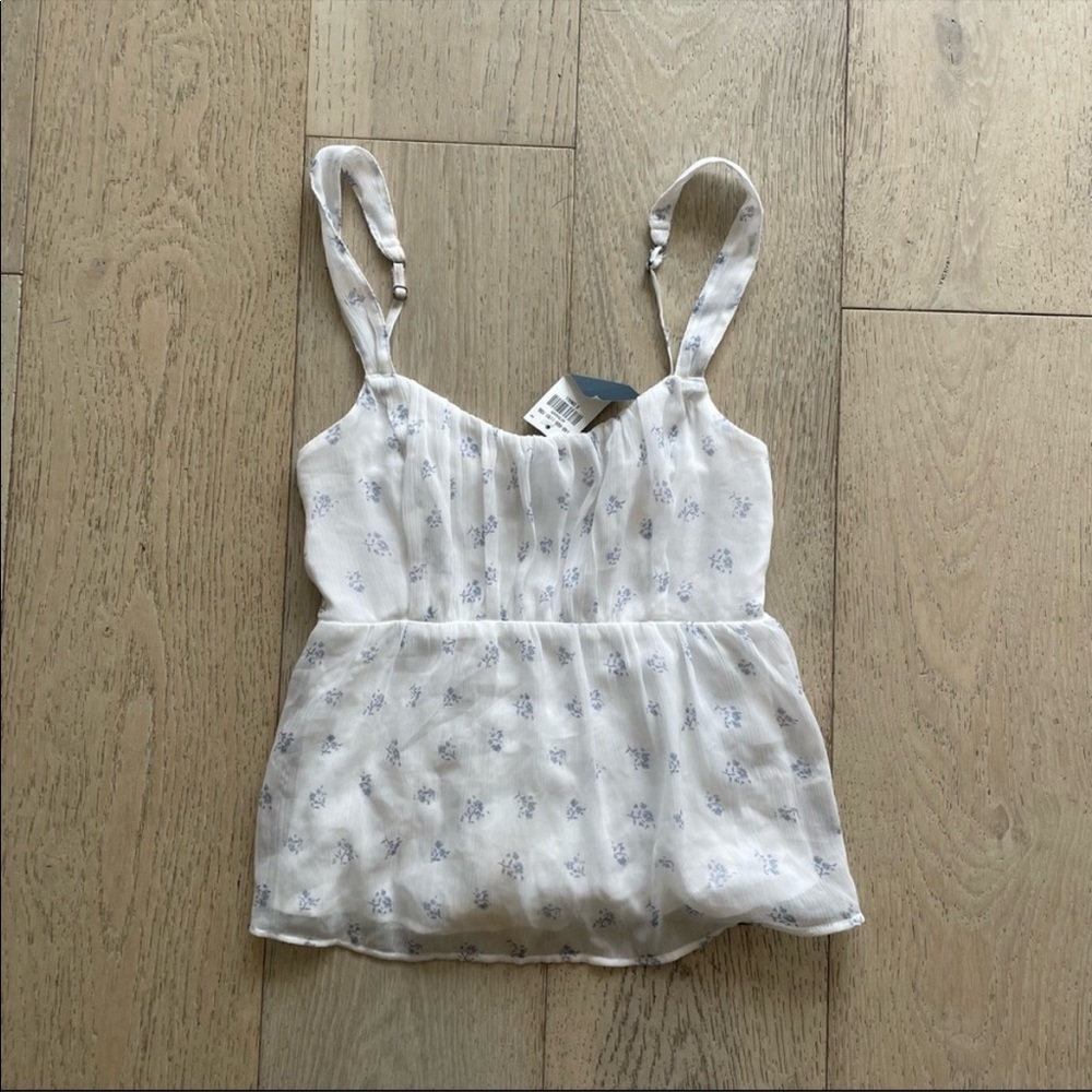 Abercrombie floral tank top